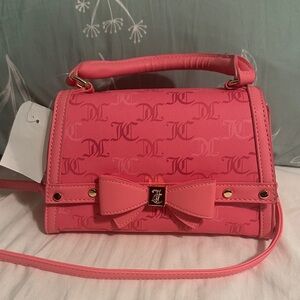 Juicy Couture Pink Crossbody Bag with Bow